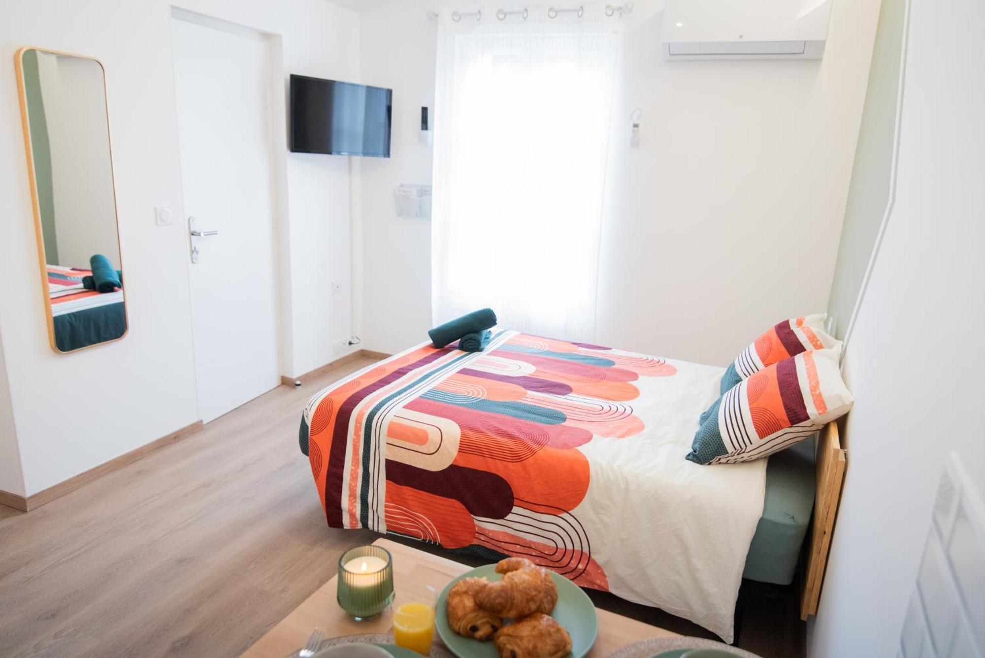 Tout Confort ! Ville, Climatisation, Parking, Wifi, Calme, Tv Carcasona Exterior foto